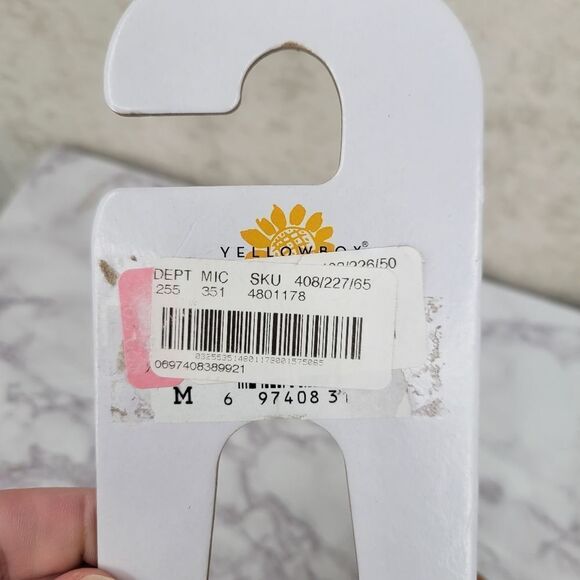 Yellow Box Leopard Dyed Calf Hair Leopard Print Flip Flop Thong Sandals NEW - Picture 6 of 8